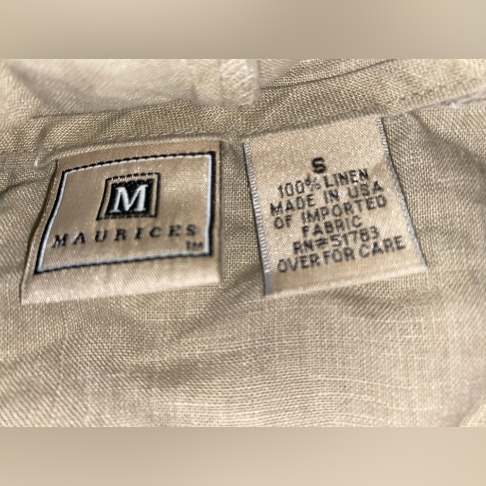 🇺🇸 Hooded Linen Jacket - Picture 4 of 15
